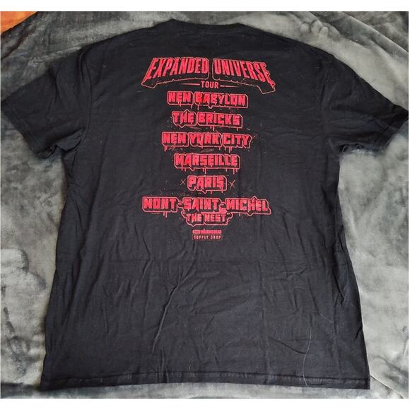 AMC TWD Walking Dead Tour Cities T-Shirt XL - Supply Drop Exclusive - Picture 2 of 5